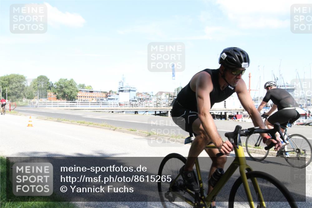 17.08.2025 - KN Förde Triathlon 2025 Yannick Fuchs http://msf.ph/oto/8615265 17.08.2025 11:22:47 Radfahren 263, 271, 293, 326, 327, 329, 350, 364, 371, 611, 620 meine-sportfotos.de