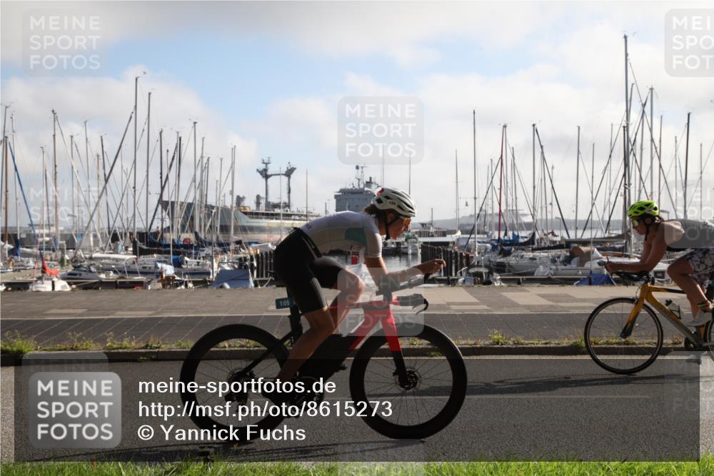 17.08.2025 - KN Förde Triathlon 2025 Yannick Fuchs http://msf.ph/oto/8615273 17.08.2025 09:18:13 Radfahren 103, 105, 107, 119 meine-sportfotos.de