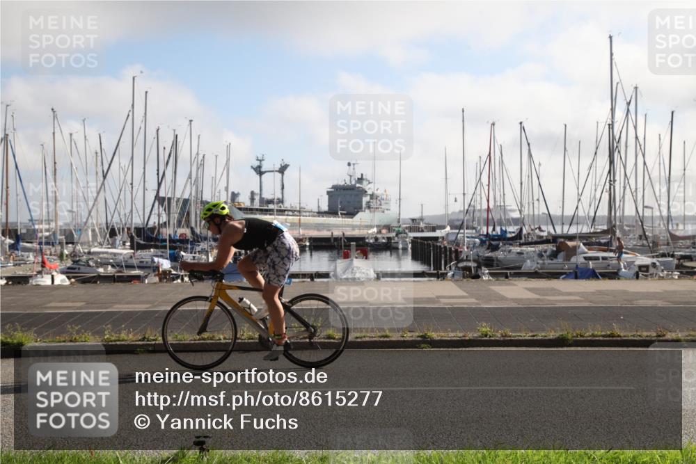 17.08.2025 - KN Förde Triathlon 2025 Yannick Fuchs http://msf.ph/oto/8615277 17.08.2025 09:18:13 Radfahren 103, 105, 107, 119 meine-sportfotos.de