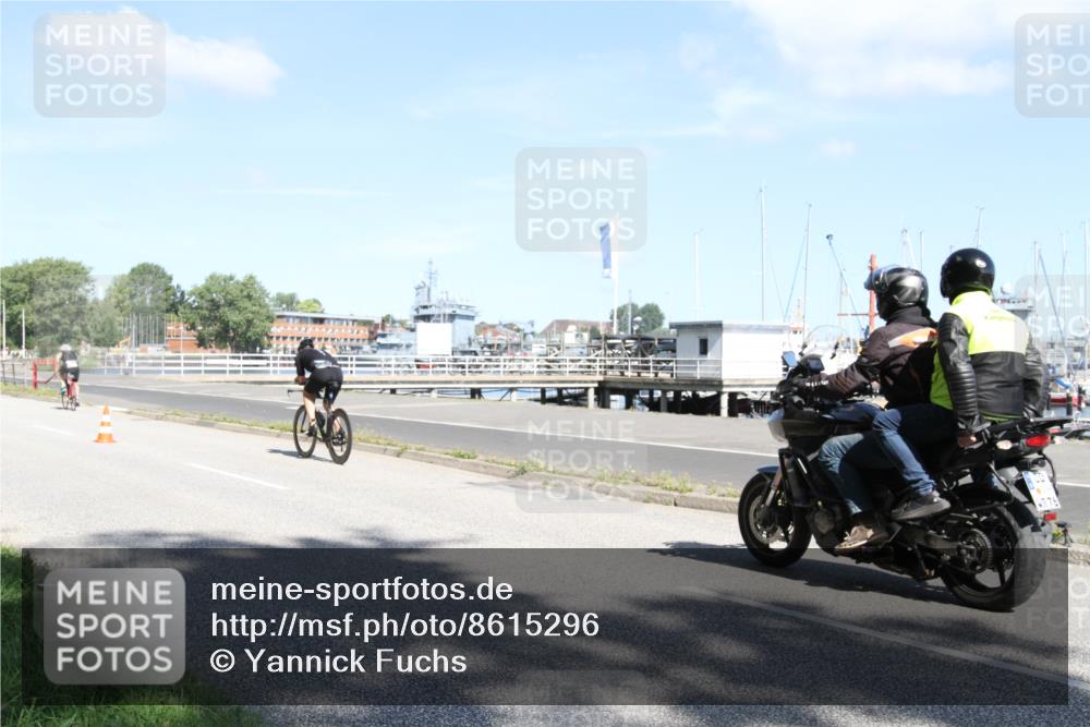 17.08.2025 - KN Förde Triathlon 2025 Yannick Fuchs http://msf.ph/oto/8615296 17.08.2025 11:23:03 Radfahren 281, 343, 370, 601 meine-sportfotos.de