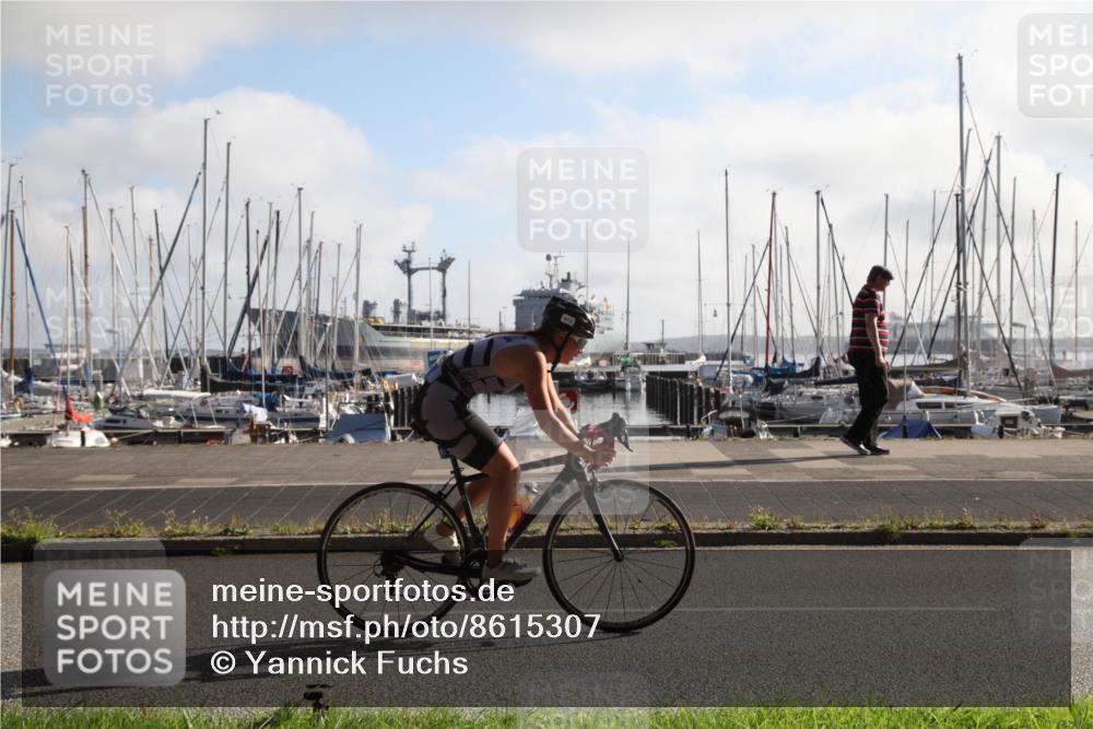 17.08.2025 - KN Förde Triathlon 2025 Yannick Fuchs http://msf.ph/oto/8615307 17.08.2025 09:19:05 Radfahren 109, 110, 113, 116 meine-sportfotos.de