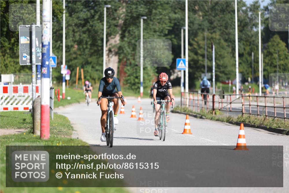 17.08.2025 - KN Förde Triathlon 2025 Yannick Fuchs http://msf.ph/oto/8615315 17.08.2025 09:30:21 Radfahren 119, 163, 184, 195, 201 meine-sportfotos.de