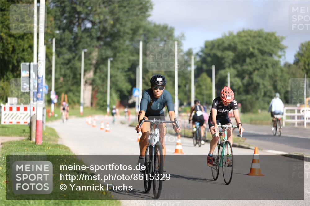 17.08.2025 - KN Förde Triathlon 2025 Yannick Fuchs http://msf.ph/oto/8615329 17.08.2025 09:30:23 Radfahren 119, 163, 202, 195, 201 meine-sportfotos.de