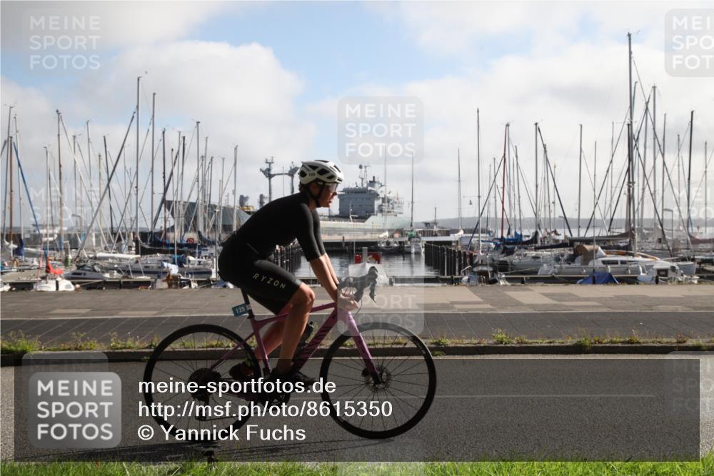 17.08.2025 - KN Förde Triathlon 2025 Yannick Fuchs http://msf.ph/oto/8615350 17.08.2025 09:20:24 Radfahren 117, 125, 157 meine-sportfotos.de