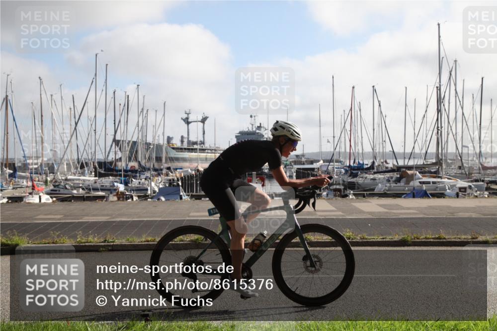 17.08.2025 - KN Förde Triathlon 2025 Yannick Fuchs http://msf.ph/oto/8615376 17.08.2025 09:21:07 Radfahren 136 meine-sportfotos.de