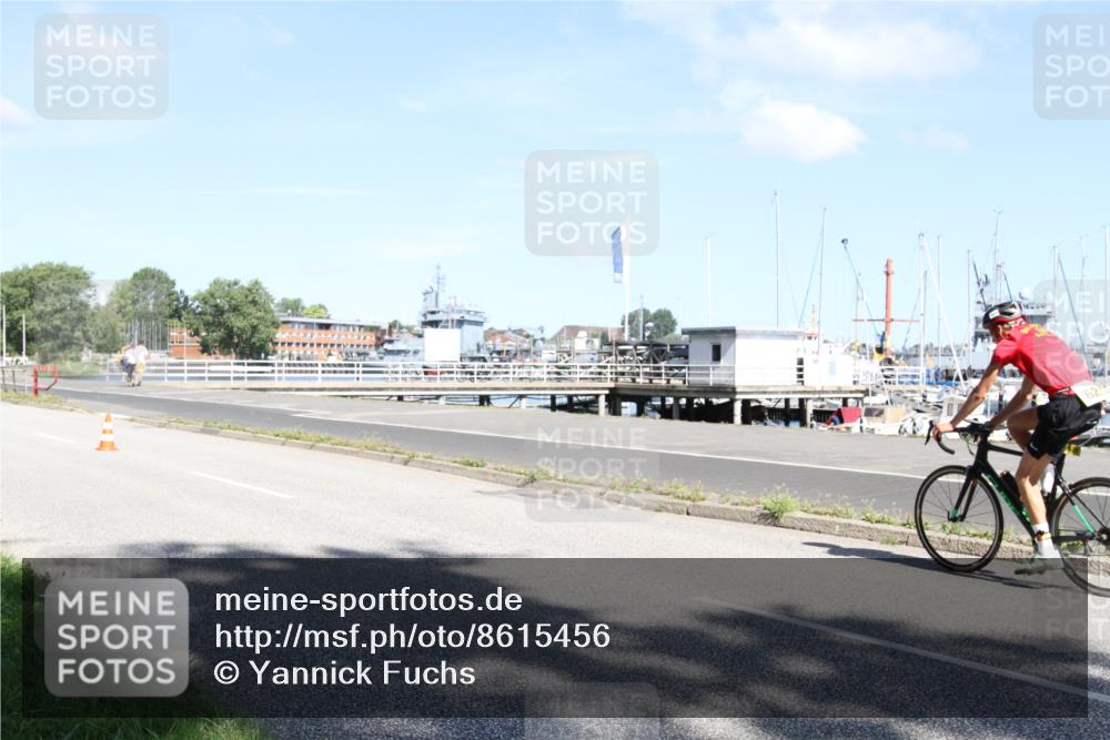 17.08.2025 - KN Förde Triathlon 2025 Yannick Fuchs http://msf.ph/oto/8615456 17.08.2025 11:24:44 Radfahren 326, 370, 621 meine-sportfotos.de