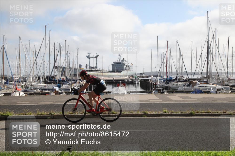 17.08.2025 - KN Förde Triathlon 2025 Yannick Fuchs http://msf.ph/oto/8615472 17.08.2025 09:22:46 Radfahren 128, 143, 150, 162 meine-sportfotos.de