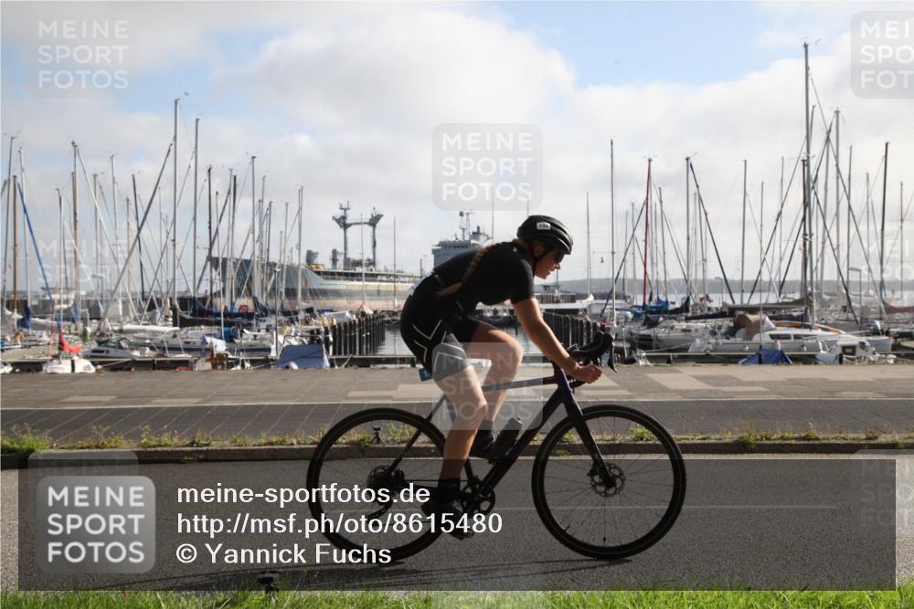 17.08.2025 - KN Förde Triathlon 2025 Yannick Fuchs http://msf.ph/oto/8615480 17.08.2025 09:23:04 Radfahren 133 meine-sportfotos.de