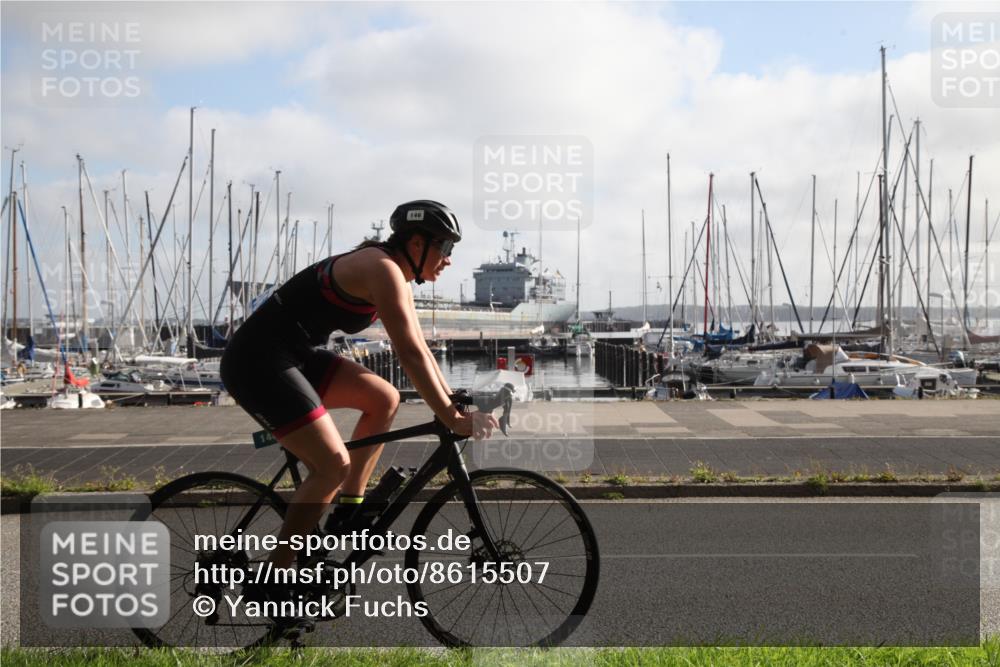 17.08.2025 - KN Förde Triathlon 2025 Yannick Fuchs http://msf.ph/oto/8615507 17.08.2025 09:23:53 Radfahren 104, 142, 145, 146, 151, 164 meine-sportfotos.de