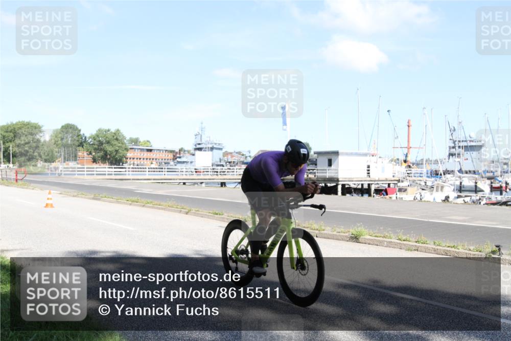 17.08.2025 - KN Förde Triathlon 2025 Yannick Fuchs http://msf.ph/oto/8615511 17.08.2025 11:25:25 Radfahren 261, 266, 330, 337, 377, 384, 609 meine-sportfotos.de