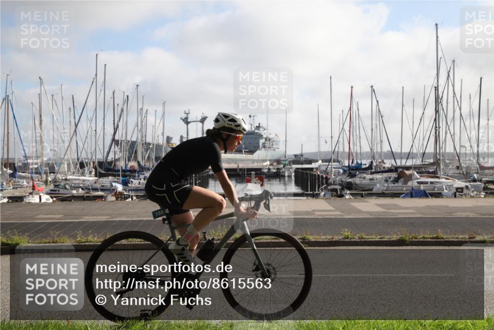 17.08.2025 - KN Förde Triathlon 2025 Yannick Fuchs http://msf.ph/oto/8615563 17.08.2025 09:24:22 Radfahren 128, 150, 162 meine-sportfotos.de