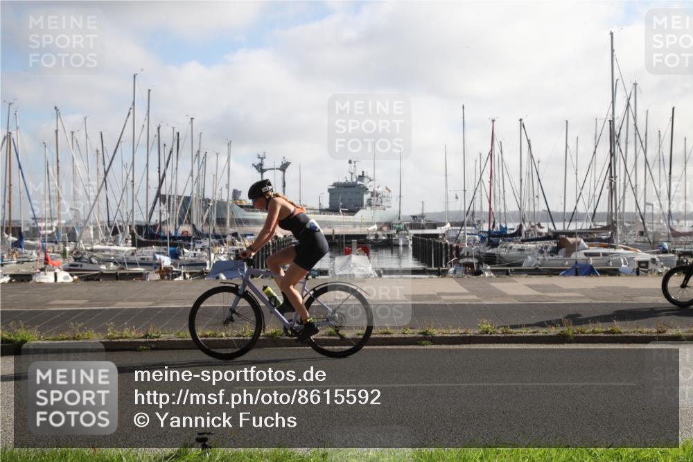17.08.2025 - KN Förde Triathlon 2025 Yannick Fuchs http://msf.ph/oto/8615592 17.08.2025 09:25:18 Radfahren 158, 177, 180 meine-sportfotos.de