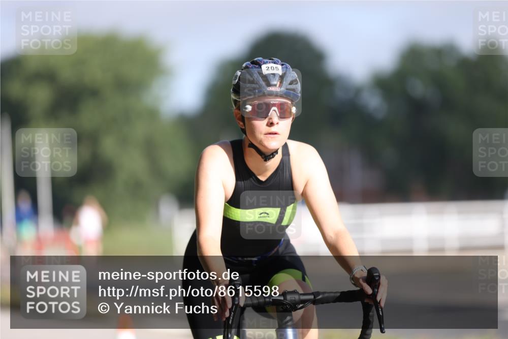 17.08.2025 - KN Förde Triathlon 2025 Yannick Fuchs http://msf.ph/oto/8615598 17.08.2025 09:31:40 Radfahren 171, 205, 237, 190 meine-sportfotos.de