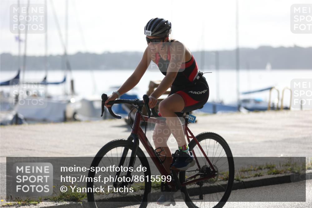 17.08.2025 - KN Förde Triathlon 2025 Yannick Fuchs http://msf.ph/oto/8615599 17.08.2025 09:31:45 Radfahren 171, 237, 205 meine-sportfotos.de