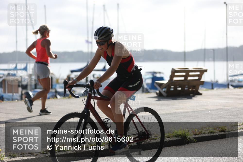 17.08.2025 - KN Förde Triathlon 2025 Yannick Fuchs http://msf.ph/oto/8615602 17.08.2025 09:31:45 Radfahren 171, 237, 205 meine-sportfotos.de