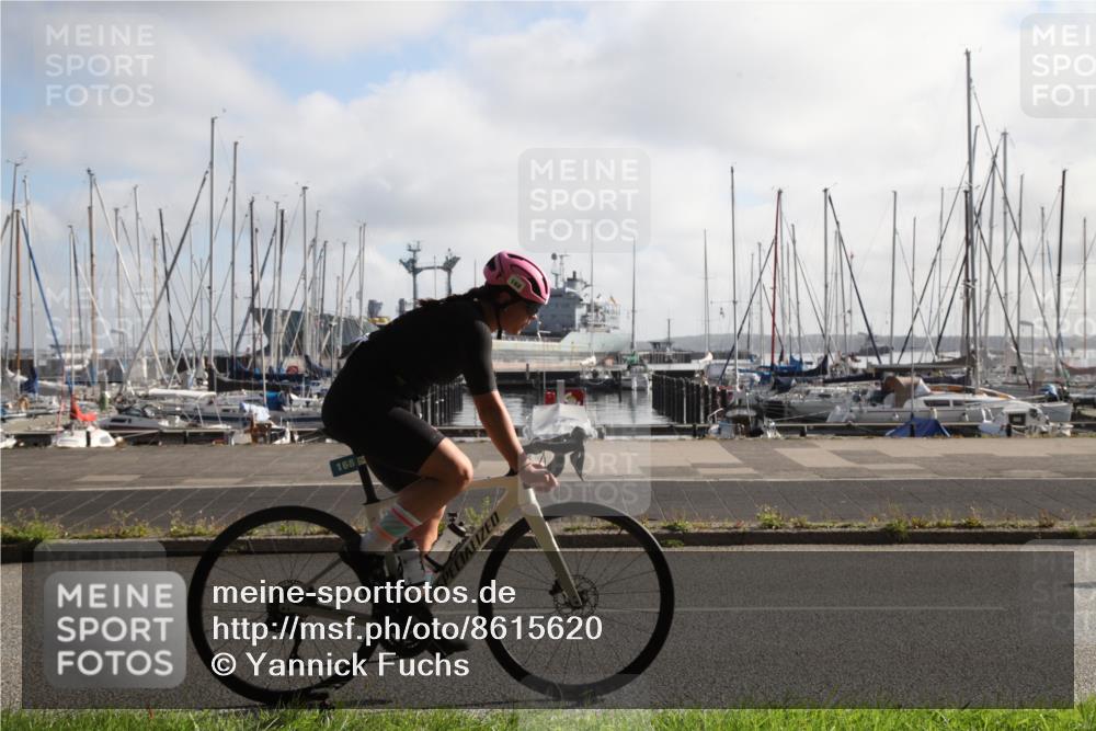 17.08.2025 - KN Förde Triathlon 2025 Yannick Fuchs http://msf.ph/oto/8615620 17.08.2025 09:25:36 Radfahren 101, 160, 168, 204, 253 meine-sportfotos.de