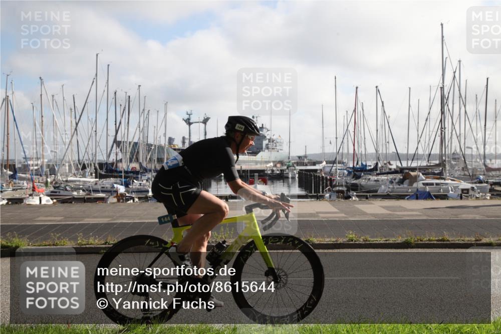 17.08.2025 - KN Förde Triathlon 2025 Yannick Fuchs http://msf.ph/oto/8615644 17.08.2025 09:25:54 Radfahren 105, 140, 144, 159 meine-sportfotos.de