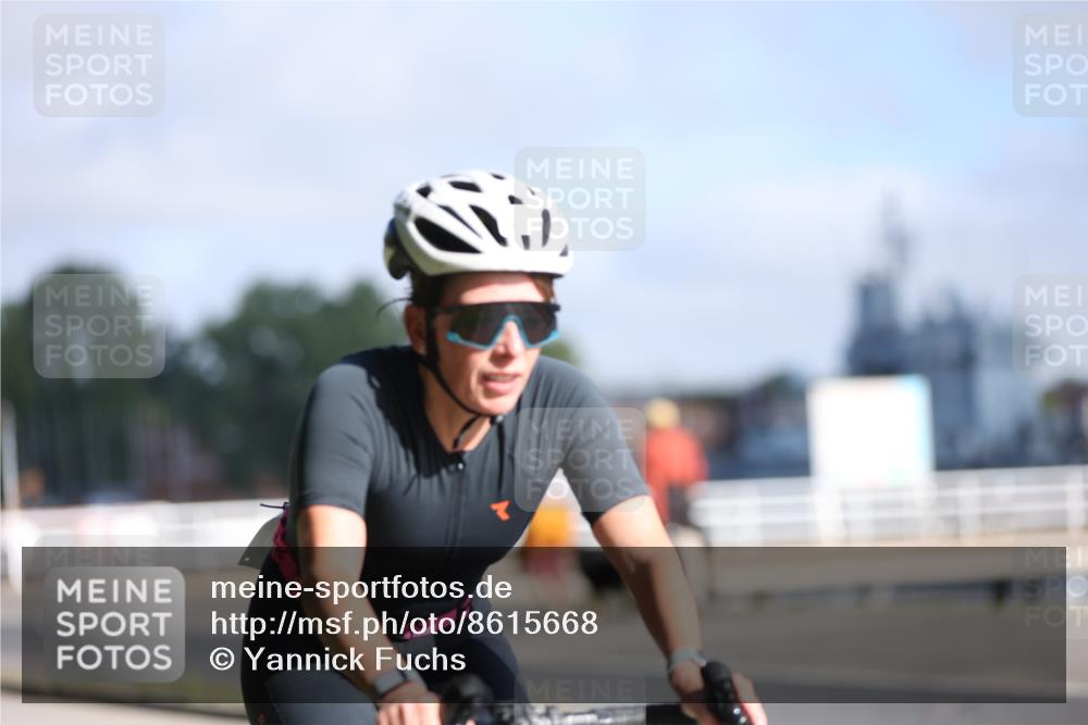 17.08.2025 - KN Förde Triathlon 2025 Yannick Fuchs http://msf.ph/oto/8615668 17.08.2025 09:32:06 Radfahren 210, 213, 225, 234, 244 meine-sportfotos.de