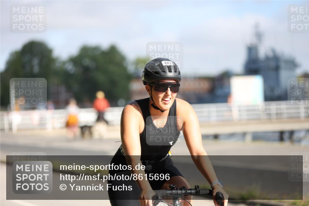 17.08.2025 - KN Förde Triathlon 2025 Yannick Fuchs http://msf.ph/oto/8615696 17.08.2025 09:32:24 Radfahren 147, 195, 201, 224, 246 meine-sportfotos.de