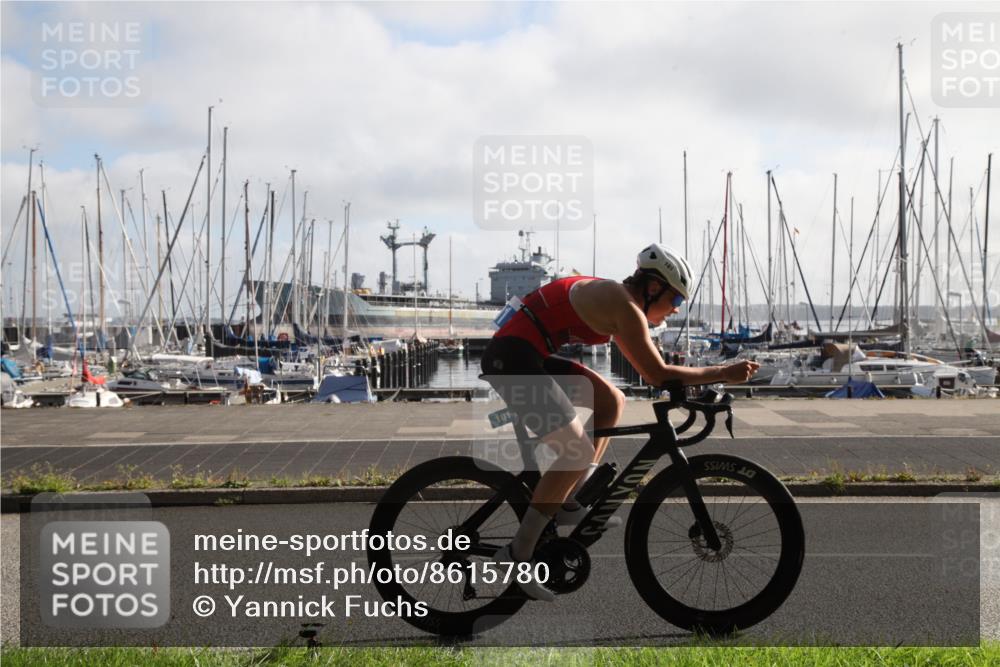 17.08.2025 - KN Förde Triathlon 2025 Yannick Fuchs http://msf.ph/oto/8615780 17.08.2025 09:27:05 Radfahren 101, 180, 253 meine-sportfotos.de