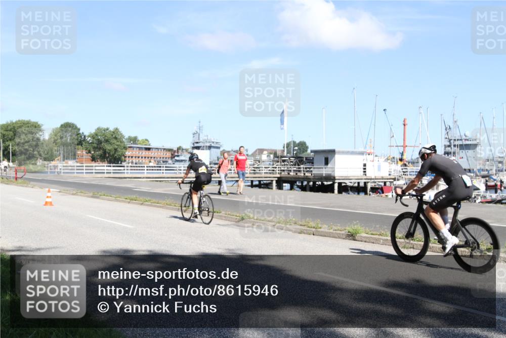 17.08.2025 - KN Förde Triathlon 2025 Yannick Fuchs http://msf.ph/oto/8615946 17.08.2025 11:30:54 Radfahren 324, 364, 604 meine-sportfotos.de