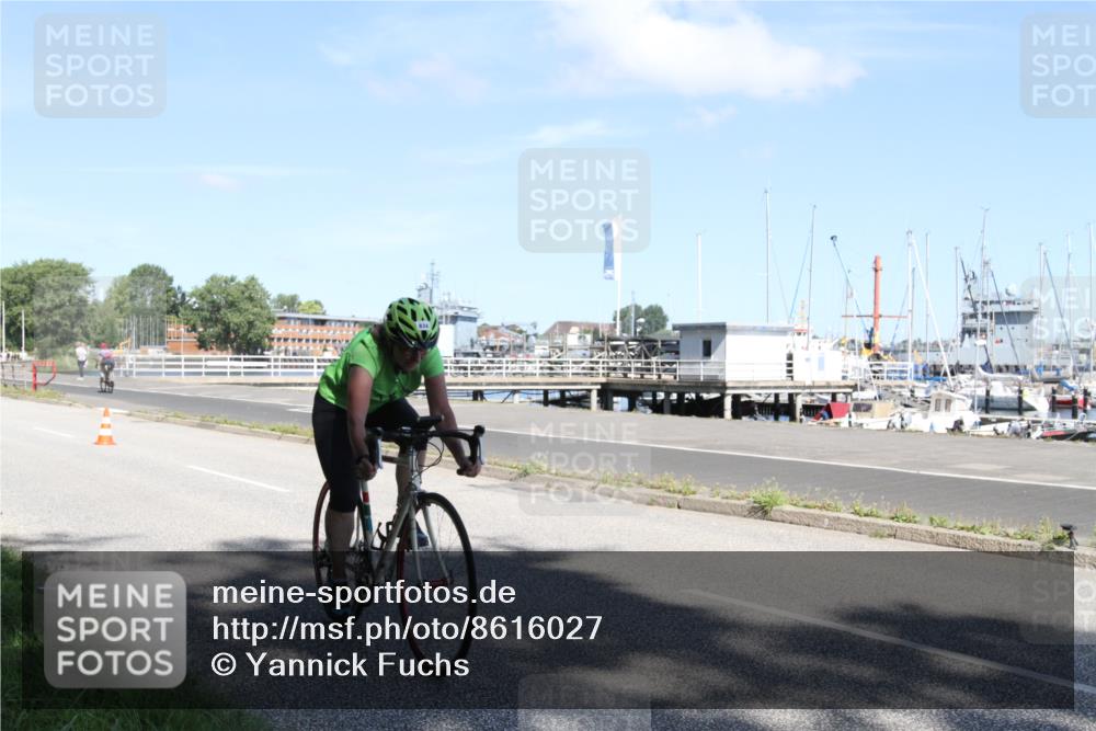 17.08.2025 - KN Förde Triathlon 2025 Yannick Fuchs http://msf.ph/oto/8616027 17.08.2025 11:31:52 Radfahren 280, 318, 331, 339, 341, 603, 634 meine-sportfotos.de
