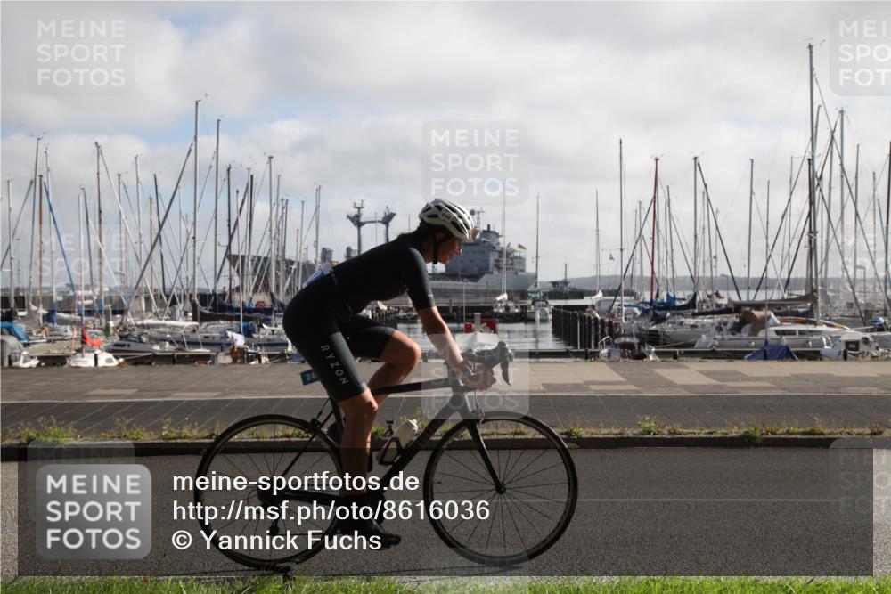 17.08.2025 - KN Förde Triathlon 2025 Yannick Fuchs http://msf.ph/oto/8616036 17.08.2025 09:30:01 Radfahren 114, 183, 186, 240, 241, 244 meine-sportfotos.de
