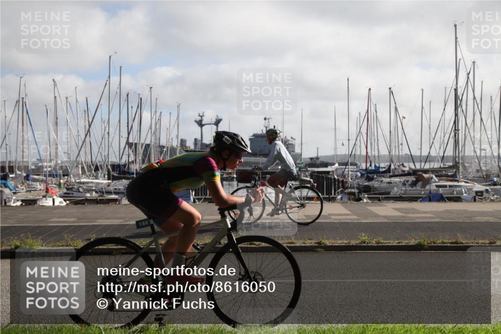 17.08.2025 - KN Förde Triathlon 2025 Yannick Fuchs http://msf.ph/oto/8616050 17.08.2025 09:30:13 Radfahren 183, 184, 195, 201, 210 meine-sportfotos.de