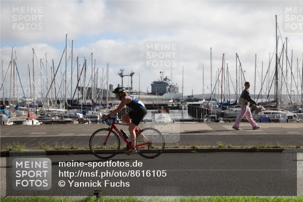 17.08.2025 - KN Förde Triathlon 2025 Yannick Fuchs http://msf.ph/oto/8616105 17.08.2025 09:31:01 Radfahren 107, 111, 208, 212, 223 meine-sportfotos.de