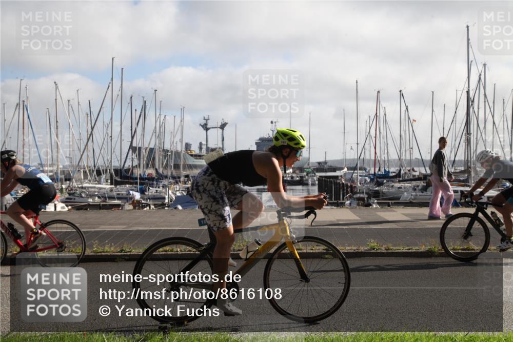 17.08.2025 - KN Förde Triathlon 2025 Yannick Fuchs http://msf.ph/oto/8616108 17.08.2025 09:31:02 Radfahren 102, 107, 111, 208, 212, 223 meine-sportfotos.de