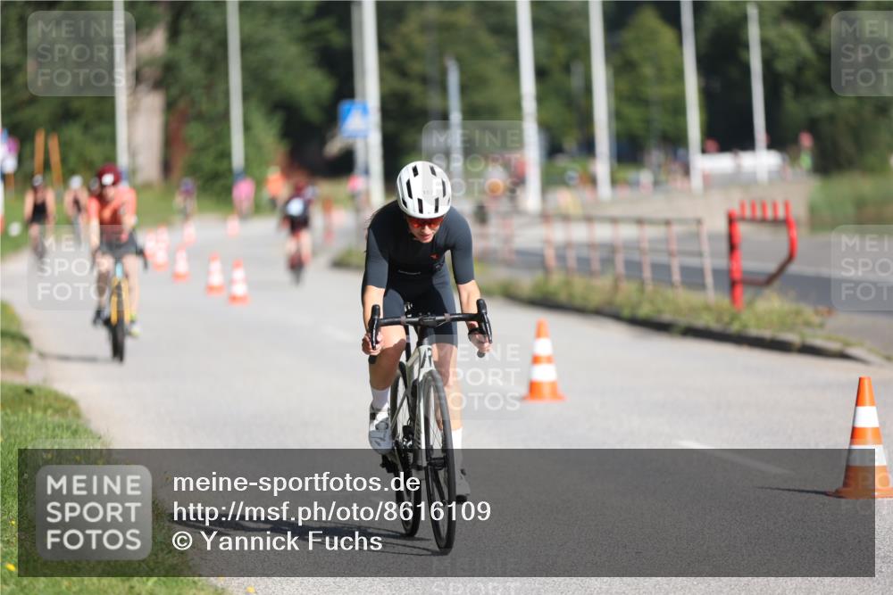 17.08.2025 - KN Förde Triathlon 2025 Yannick Fuchs http://msf.ph/oto/8616109 17.08.2025 09:34:13 Radfahren 139, 162, 168, 225, 147 meine-sportfotos.de