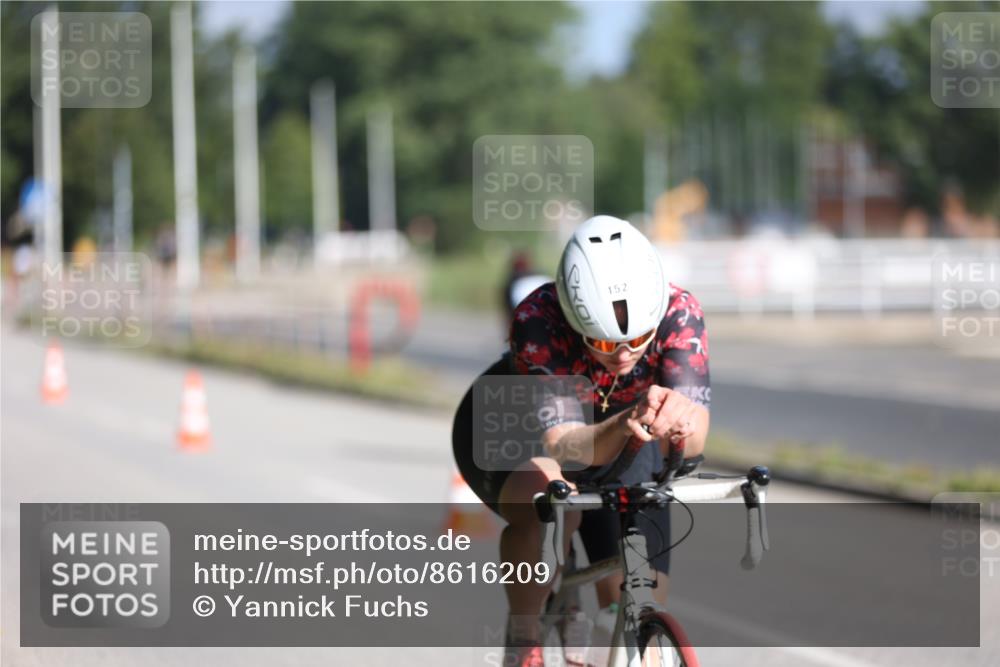 17.08.2025 - KN Förde Triathlon 2025 Yannick Fuchs http://msf.ph/oto/8616209 17.08.2025 09:34:37 Radfahren 105, 152, 252, 138, 243, 253 meine-sportfotos.de