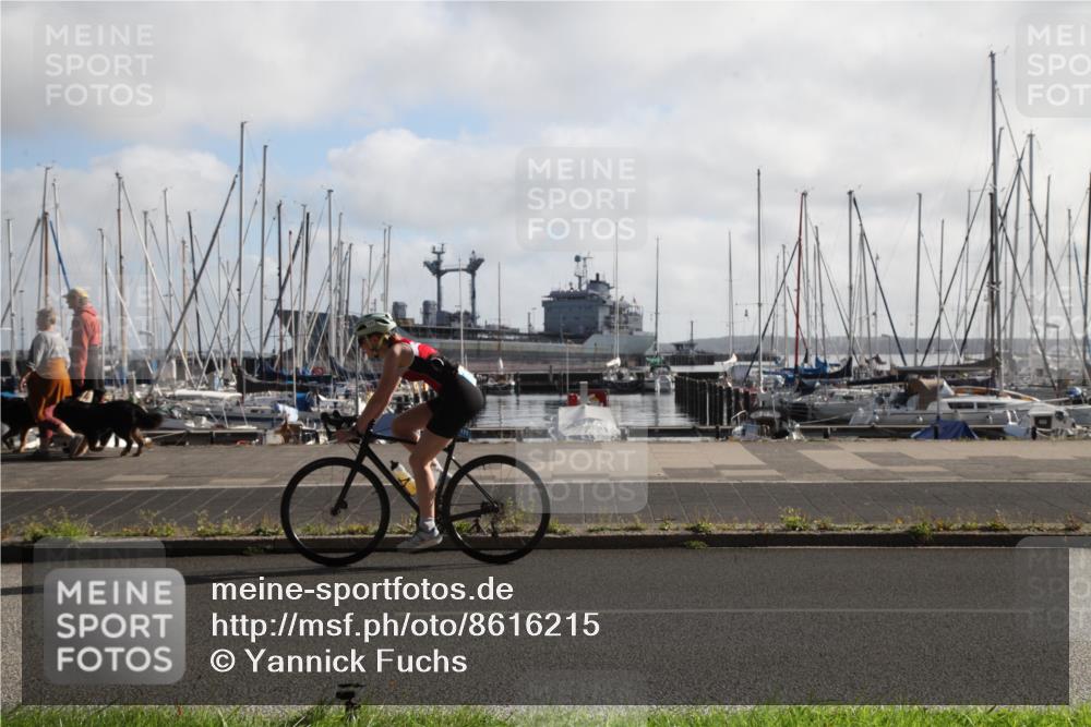 17.08.2025 - KN Förde Triathlon 2025 Yannick Fuchs http://msf.ph/oto/8616215 17.08.2025 09:31:51 Radfahren 171, 237 meine-sportfotos.de