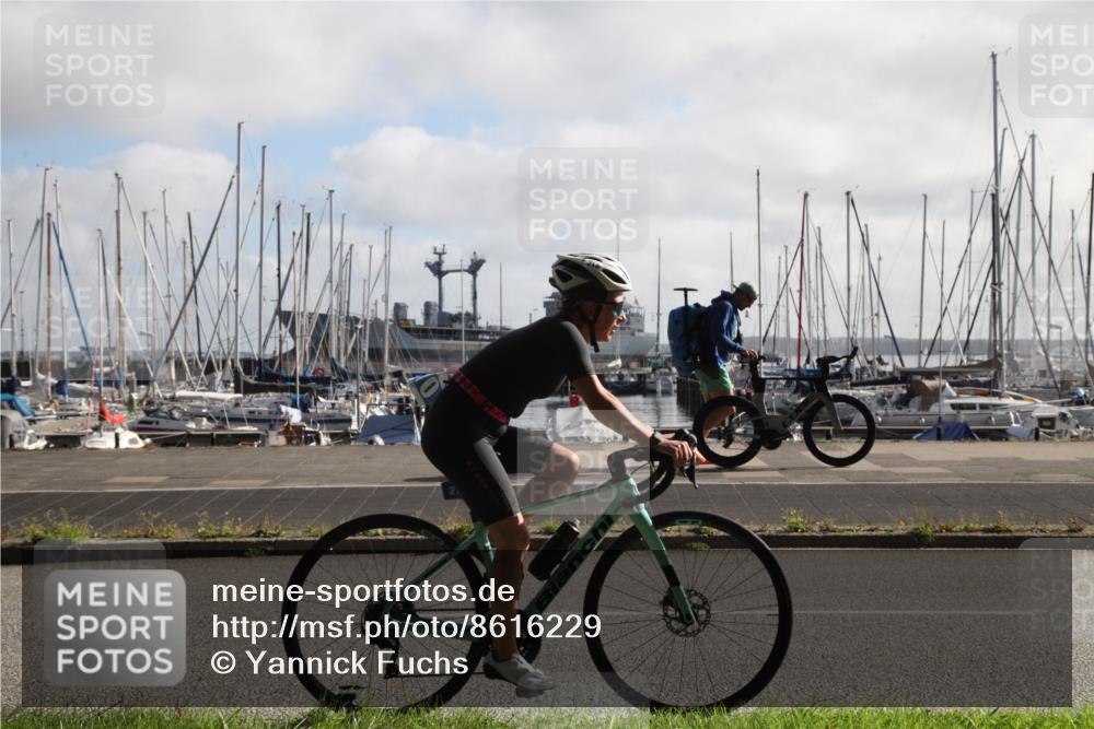 17.08.2025 - KN Förde Triathlon 2025 Yannick Fuchs http://msf.ph/oto/8616229 17.08.2025 09:32:05 Radfahren 210, 213, 234, 244 meine-sportfotos.de