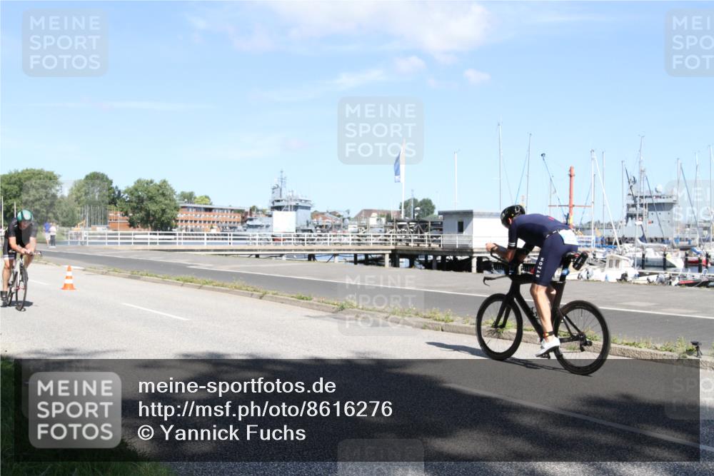 17.08.2025 - KN Förde Triathlon 2025 Yannick Fuchs http://msf.ph/oto/8616276 17.08.2025 11:34:36 Radfahren 300, 375, 632 meine-sportfotos.de