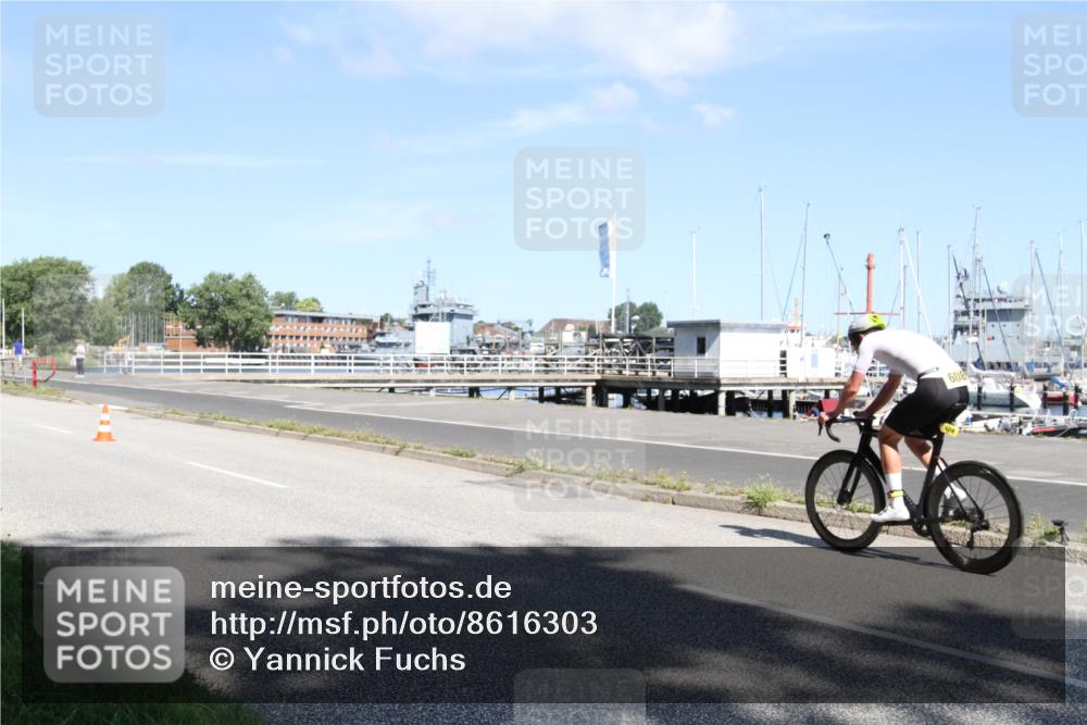 17.08.2025 - KN Förde Triathlon 2025 Yannick Fuchs http://msf.ph/oto/8616303 17.08.2025 11:34:47 Radfahren 303, 309, 328, 348, 360, 363, 365, 608, 616 meine-sportfotos.de