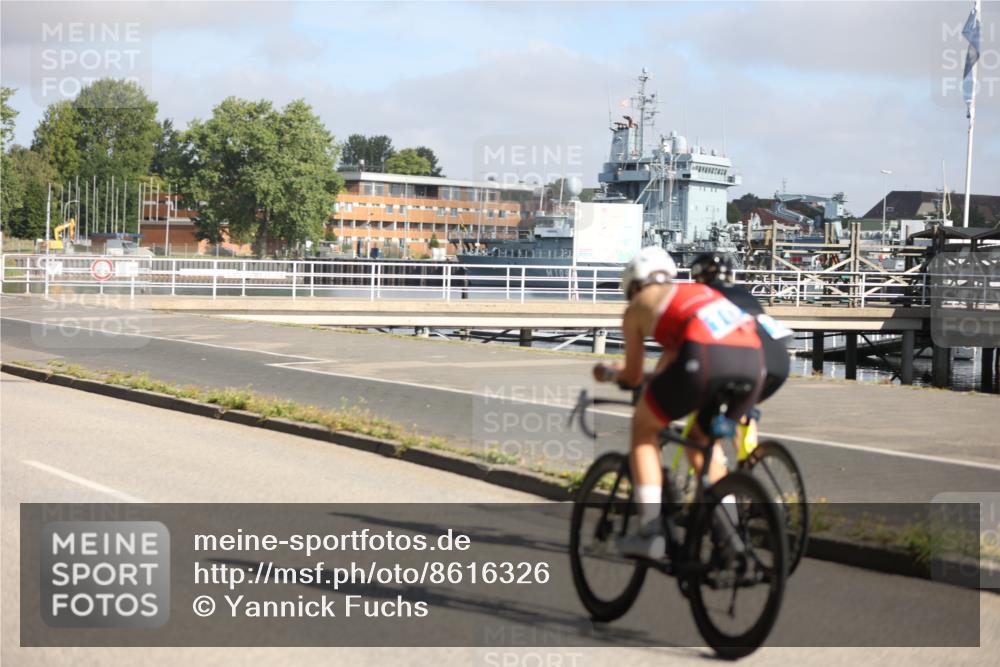 17.08.2025 - KN Förde Triathlon 2025 Yannick Fuchs http://msf.ph/oto/8616326 17.08.2025 09:35:14 Radfahren 101, 164, 194, 101, 144 meine-sportfotos.de