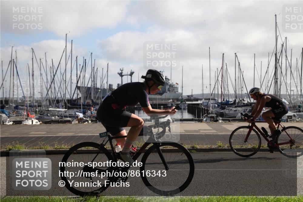 17.08.2025 - KN Förde Triathlon 2025 Yannick Fuchs http://msf.ph/oto/8616343 17.08.2025 09:33:11 Radfahren 127, 145, 146, 148, 151, 194, 215 meine-sportfotos.de