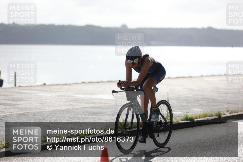 17.08.2025 - KN Förde Triathlon 2025 Yannick Fuchs http://msf.ph/oto/8616373 17.08.2025 09:35:30 Radfahren 115, 150, 248, 251, 118, 164 meine-sportfotos.de