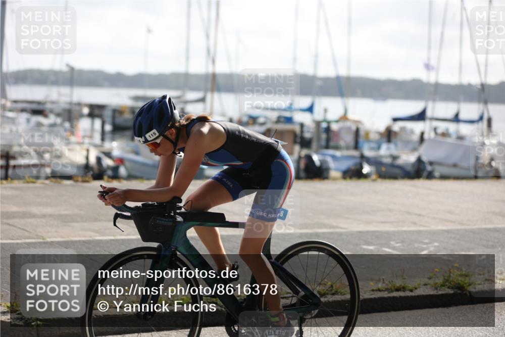 17.08.2025 - KN Förde Triathlon 2025 Yannick Fuchs http://msf.ph/oto/8616378 17.08.2025 09:35:31 Radfahren 115, 150, 248, 251, 118, 164 meine-sportfotos.de