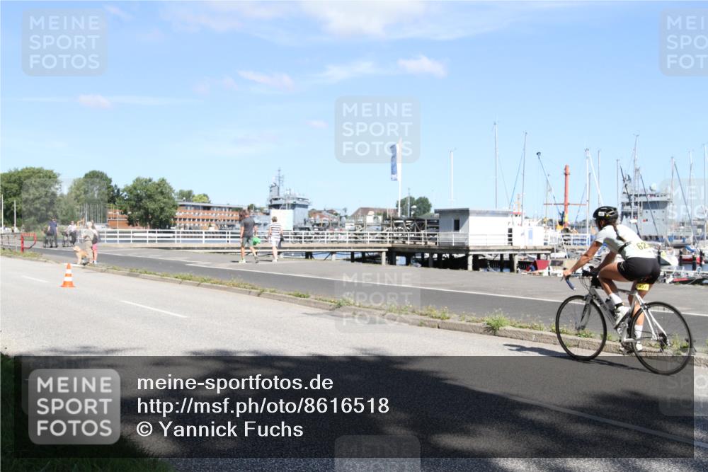 17.08.2025 - KN Förde Triathlon 2025 Yannick Fuchs http://msf.ph/oto/8616518 17.08.2025 11:36:41 Radfahren 295, 297, 353, 354, 623, 625 meine-sportfotos.de