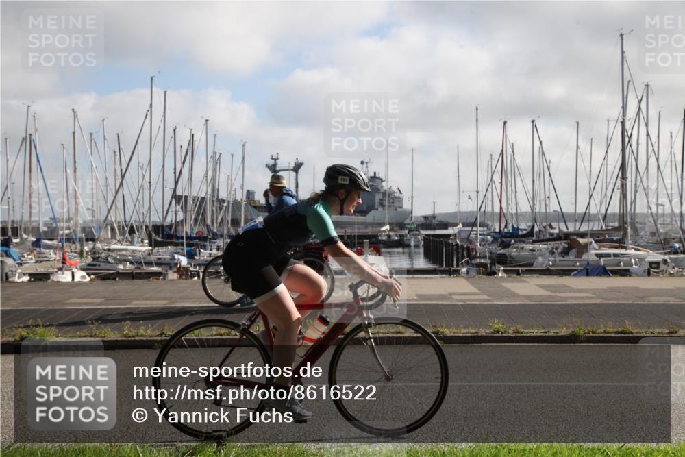 17.08.2025 - KN Förde Triathlon 2025 Yannick Fuchs http://msf.ph/oto/8616522 17.08.2025 09:35:02 Radfahren 122, 128, 145, 146, 151, 166 meine-sportfotos.de