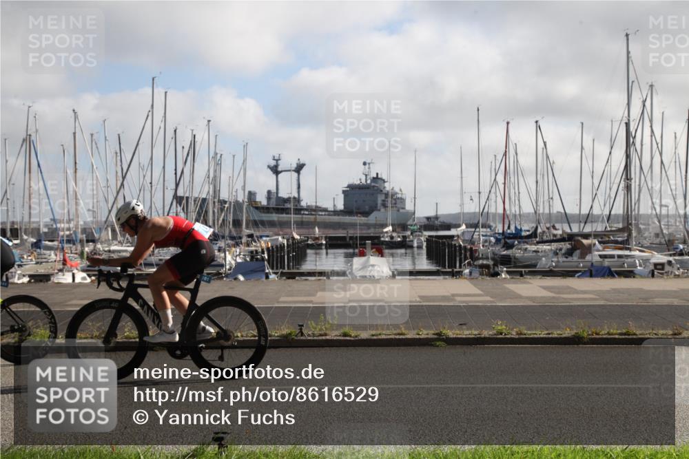 17.08.2025 - KN Förde Triathlon 2025 Yannick Fuchs http://msf.ph/oto/8616529 17.08.2025 09:35:13 Radfahren 101, 144 meine-sportfotos.de