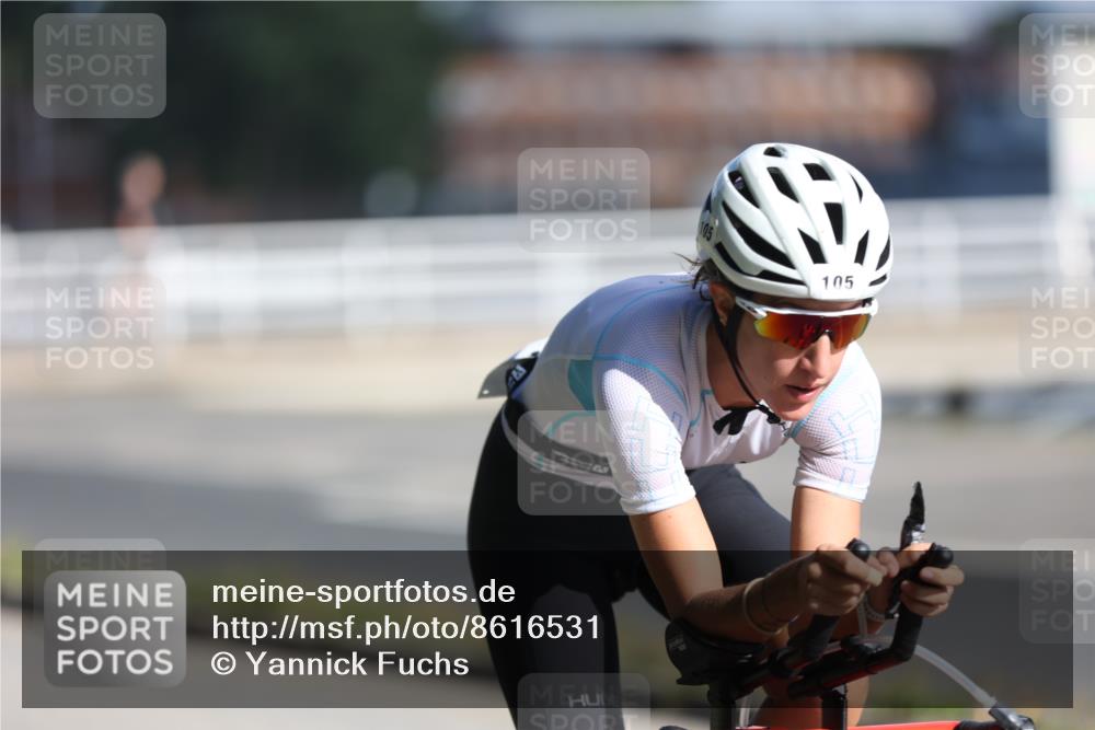 17.08.2025 - KN Förde Triathlon 2025 Yannick Fuchs http://msf.ph/oto/8616531 17.08.2025 09:36:07 Radfahren 105, 121, 139, 159, 253 meine-sportfotos.de