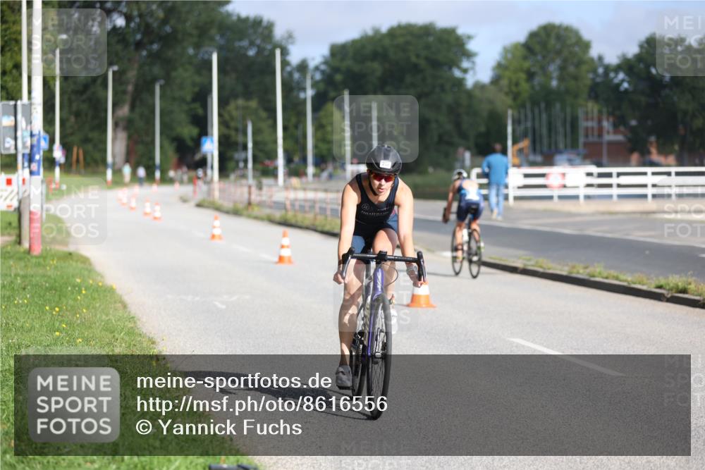 17.08.2025 - KN Förde Triathlon 2025 Yannick Fuchs http://msf.ph/oto/8616556 17.08.2025 09:36:20 Radfahren 177, 252, 121 meine-sportfotos.de