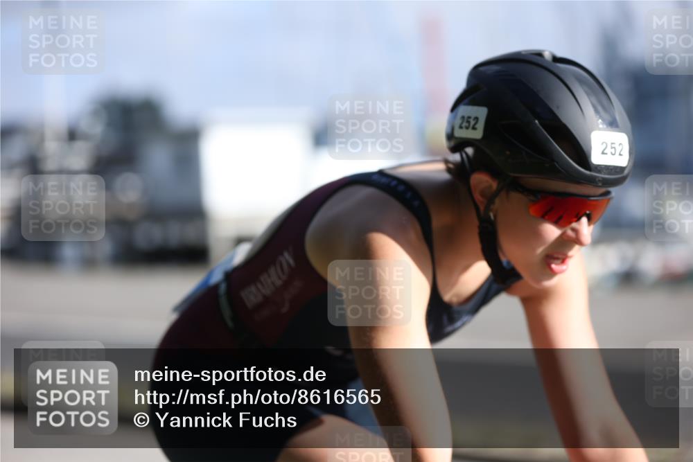 17.08.2025 - KN Förde Triathlon 2025 Yannick Fuchs http://msf.ph/oto/8616565 17.08.2025 09:36:21 Radfahren 177, 252, 121 meine-sportfotos.de