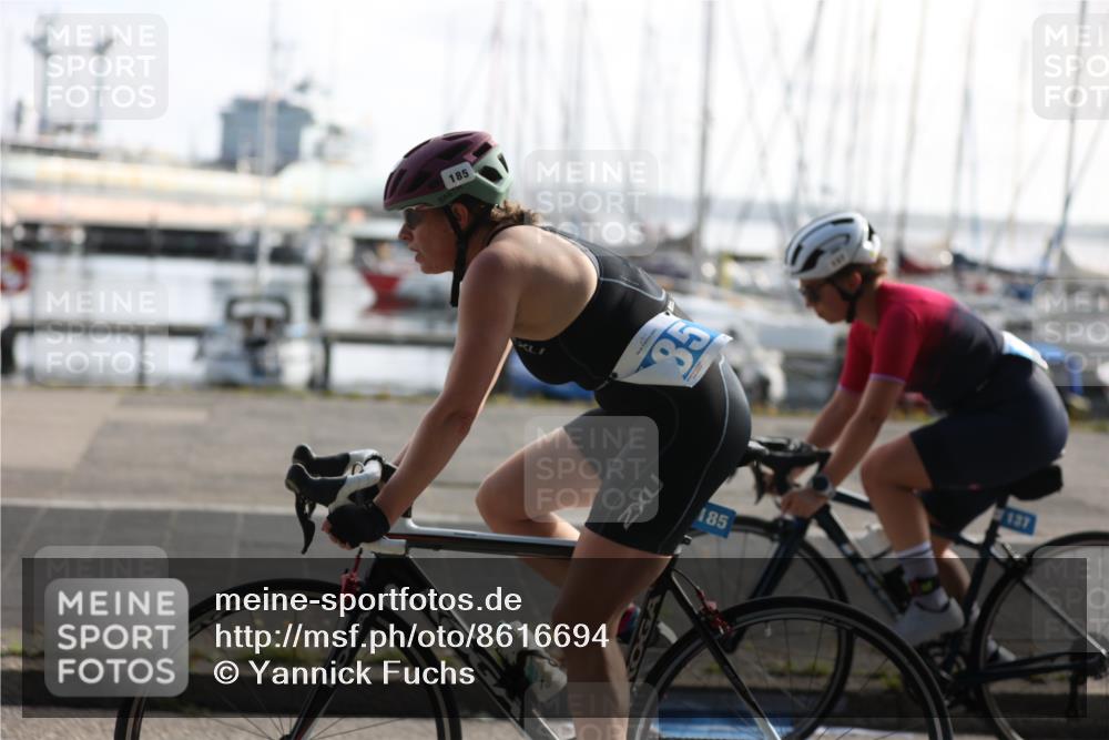17.08.2025 - KN Förde Triathlon 2025 Yannick Fuchs http://msf.ph/oto/8616694 17.08.2025 09:37:08 Radfahren 115, 137, 164, 185, 144, 173, 187, 204 meine-sportfotos.de