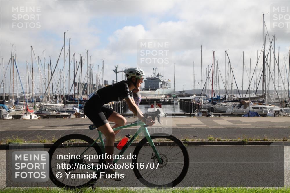 17.08.2025 - KN Förde Triathlon 2025 Yannick Fuchs http://msf.ph/oto/8616707 17.08.2025 09:37:43 Radfahren 106, 140, 158, 161, 180, 181, 248 meine-sportfotos.de