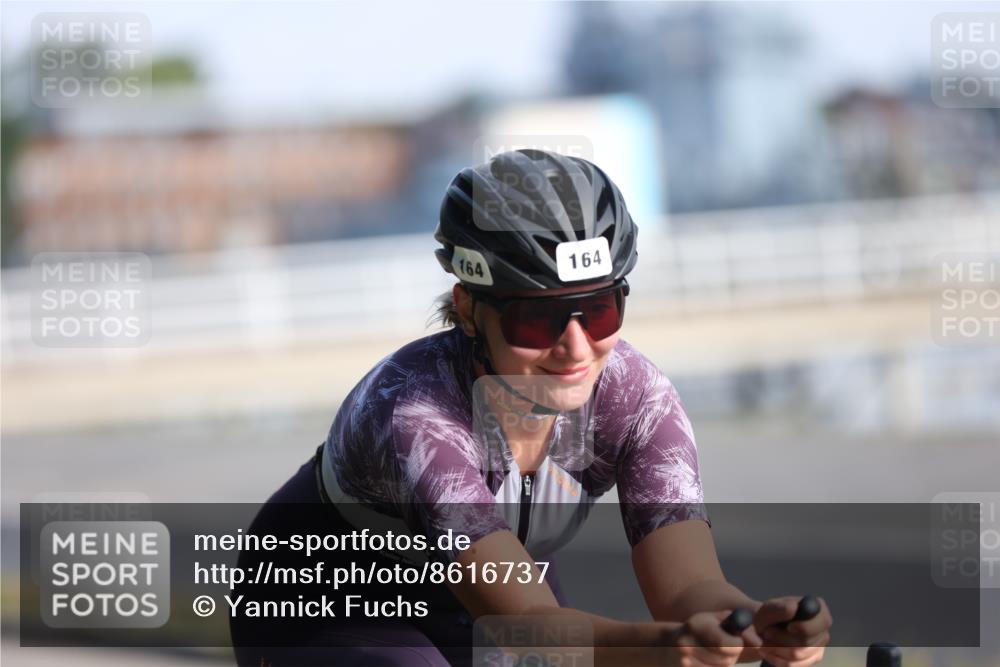 17.08.2025 - KN Förde Triathlon 2025 Yannick Fuchs http://msf.ph/oto/8616737 17.08.2025 09:37:17 Radfahren 164, 115 meine-sportfotos.de