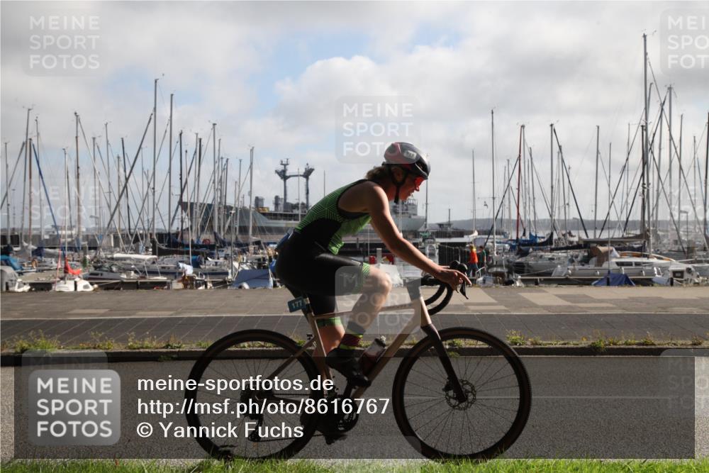 17.08.2025 - KN Förde Triathlon 2025 Yannick Fuchs http://msf.ph/oto/8616767 17.08.2025 09:38:17 Radfahren 103, 169, 177, 192, 254 meine-sportfotos.de